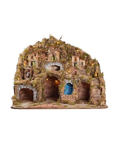 Presepe con mulino - , e