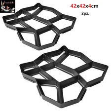 Set 2pz. - Stampo cemento