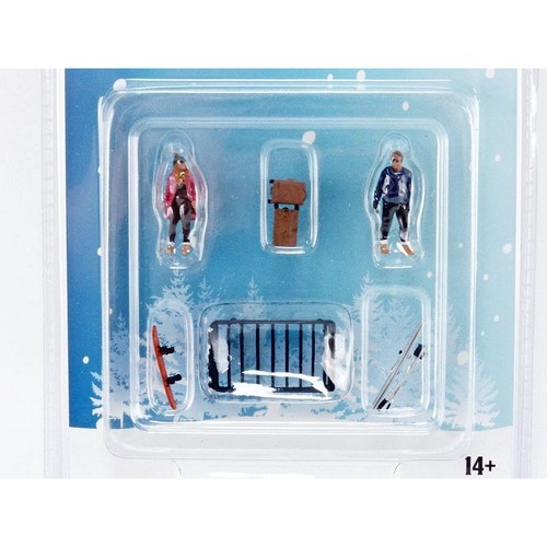 Winter break figure set - winter,