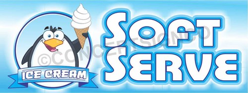 Banner gelato soft - banner,