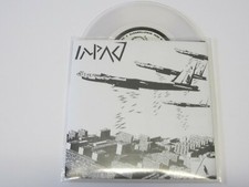 IMPACT / EU'S ARSE split 7" CLEAR WAX ITALIAN HC PUNK declino wretched UNPLAYED