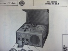 BELL SOUND RT-65 & RT-65B