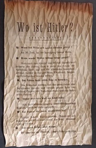 Wwii ist hitler - "wo, hitler?"