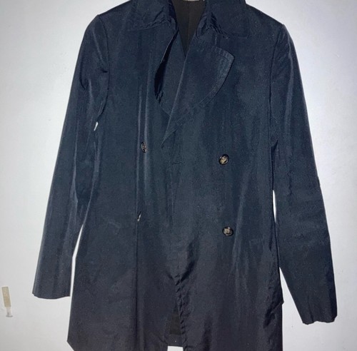 Gucci trench uomo - blu, seta