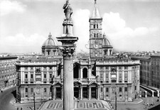 Cartolina roma basilica santa - roma,