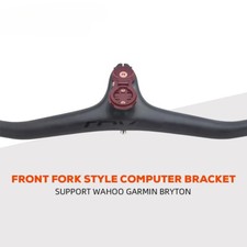 Manubrio integrato per mountain bike in fibra di carbonio 70/80/90/100*740 mm 9/10 gradi 