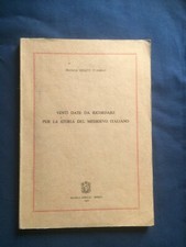 Sinatti Venti date da ricordare per la storia del medioevo italiano Geroldi 