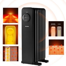 Top Radiatore ad Olio Touch / Timer Riscaldamento Ventola Sw