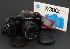 ✮ Minolta X-300s con obiettivo MC Rokkor-PF 50mm f/1.7 #02005891|| dal rivenditore!