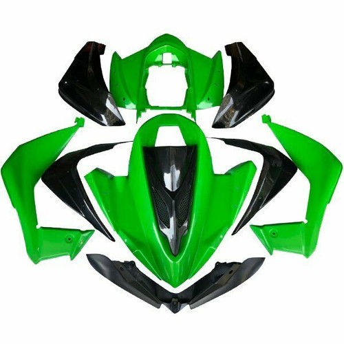 Set plastica verde - , nero