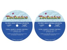 Coppia Feltri Panni Antistatici per Giradischi Slipmats Technics MOTOWN By Magma