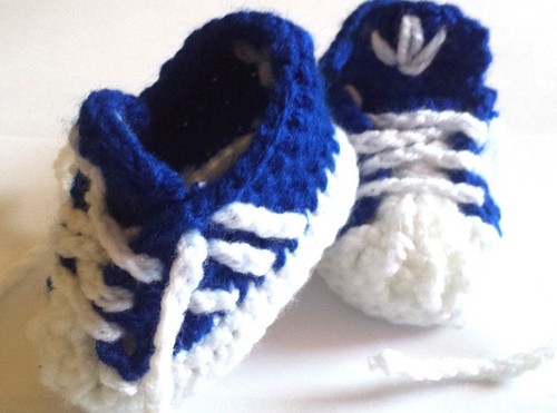 Scarpe mano all uncinetto - scarpe,