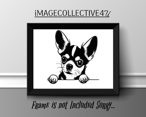 Chihuahua cane stampa - cane,