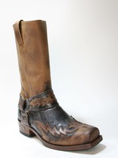 15495 Sendra Biker Boots Blues