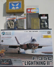 KITTY HAWK F-35 C Lightning II + KASL conversione resina parti fotoincise 1:48
