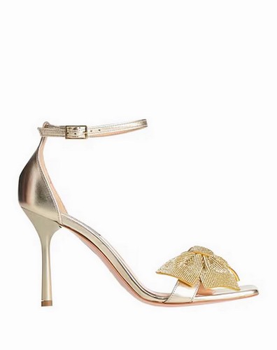 Sandali pelle con tacco e - sandali,