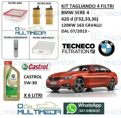 Tagliando filtri olio - filtri, +