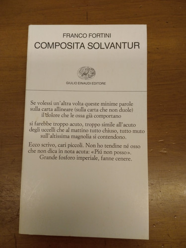 Franco fortini composita - franco,