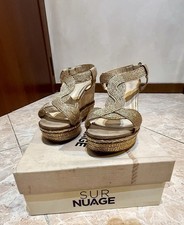 sandali a zeppa n.36 color