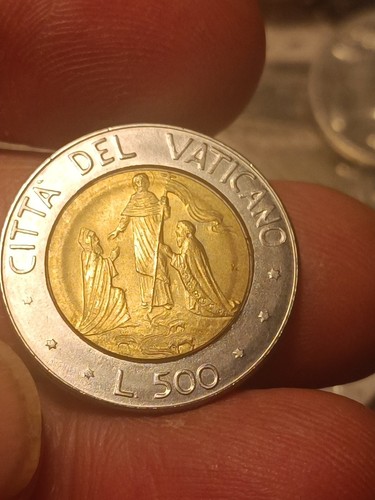 500 lire 1990 - lire, vaticano