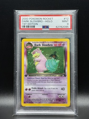 Carta pokemon holo psa - 9, mint