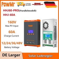 PowMr 60A MPPT regolatore di carica per pannello solare 12V 24V 36V 48V regolatore