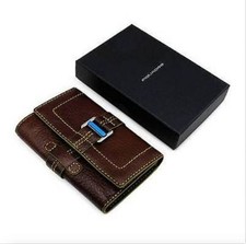 Portafoglio donna PIQUADRO PD1853LA/TM marrone vendita al dettaglio $210 NUOVO!! SUPER OFFERTA!!