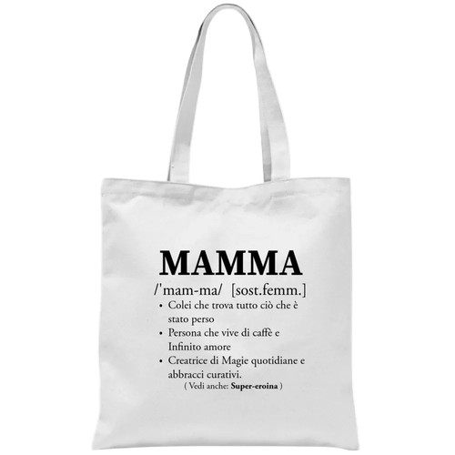 Tote bag mamma borsa cotone - tote,