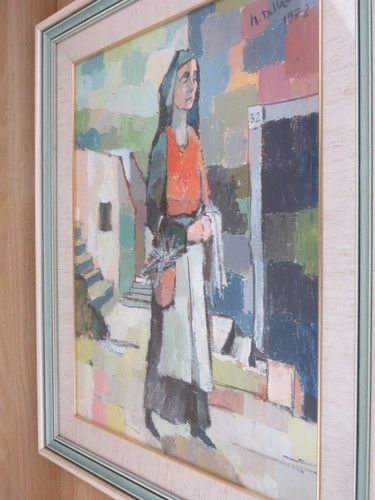 Vecchio quadro dipinto - dipinto, a