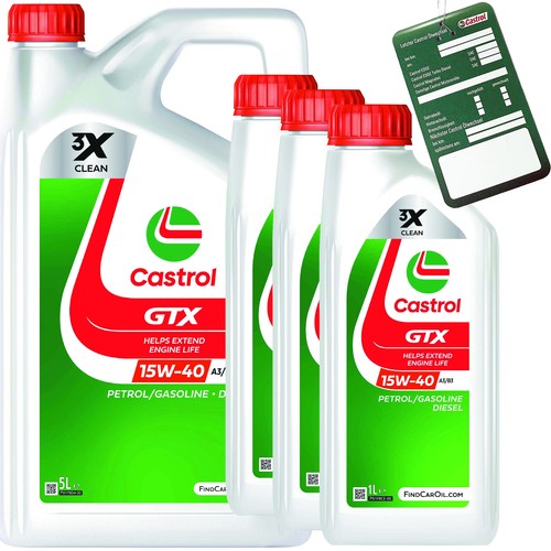 Olio motore castrol - motore, gtx