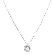 Collana con ciondolo tondo