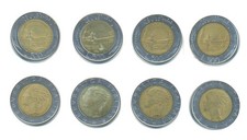 Set quattro vecchie monete - vecchie,