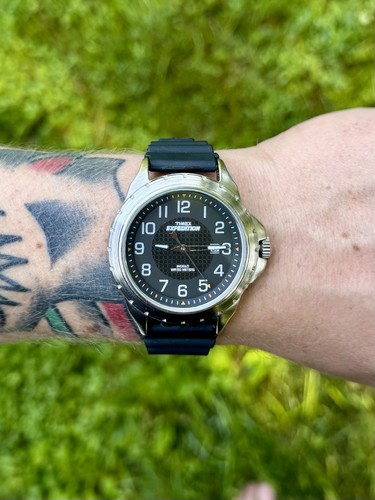 Stainless timex expedition - timex,