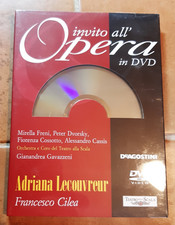 FRANCESCO CILEA - ADRIANA LECOUVREUR (DVD INVITO ALL'OPERA NUOVO SIGILLATO)