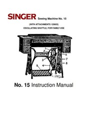 MACCHINA DA CUCIRE SINGER N.15