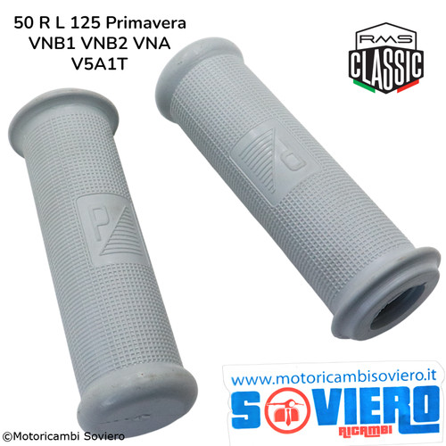 Coppia manopole grigie emblema - manopole,