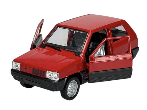 Welly fiat panda rosso - welly,