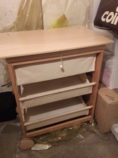 mobile fasciatoio Foppapedretti in legno con vasca x bagnetto