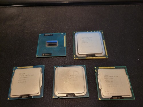 Lot intel core cpus - intel,