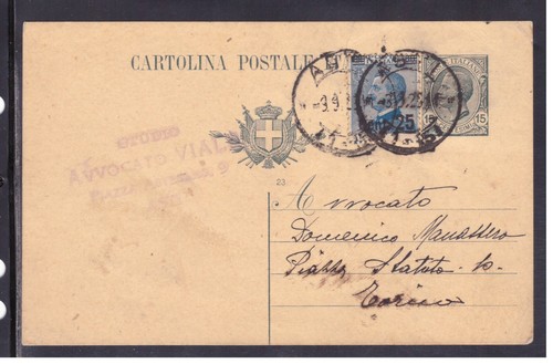 Cartolina postale 1919 - cartolina, 15
