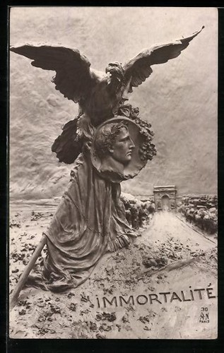 Cartolina artistica domenico - cartolina,
