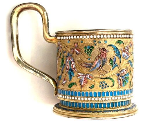 Antico portabicchieri tè - antico, da