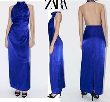 Maxi abito Zara schiena aperta