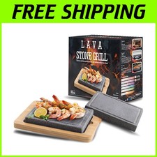 Set bistecca pietra lavica - pietra,