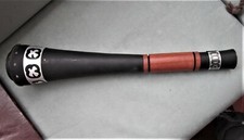 Torcia originale ufficiale nera olimpica Messico 1968 OTTIME CONDIZIONI