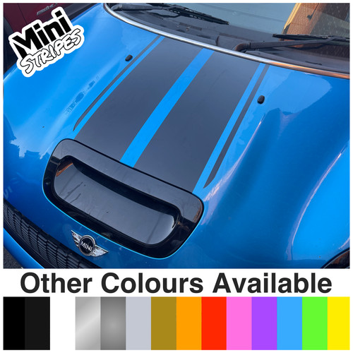 Mini cofano racing strisce - cofano,