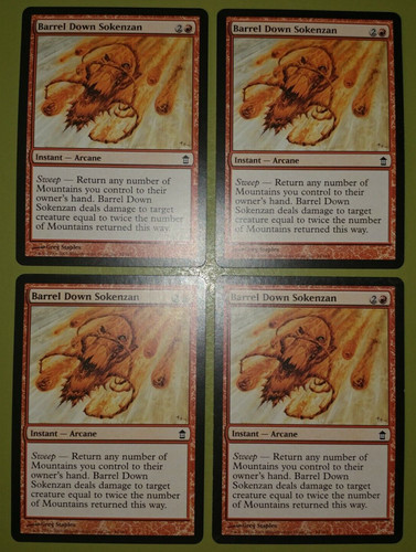 Barrel down sokenzan - sokenzan, x4