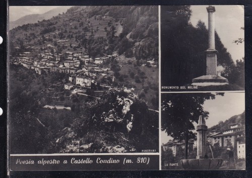 Cartolina poesia alpestre - poesia,