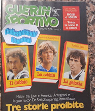 Guerin sportivo n.46 1983-Platini-Zio-Antognoni-Serie B-Desisti-Maxiposter