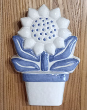 THUN - UMIDIFICATORE GIRASOLE - BIANCO E BLU - 25 x 18